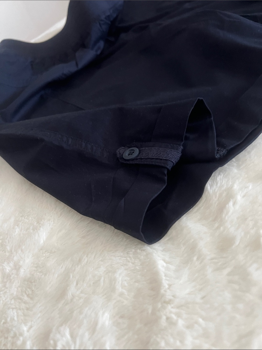 NWT Briggs Navy Elastic-Waist Bermuda Shorts with Roll-Cuff with pocket size XL - Picture 14 of 14